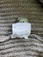 Camera Women Taupe Ribbed Button Cardigan — care
