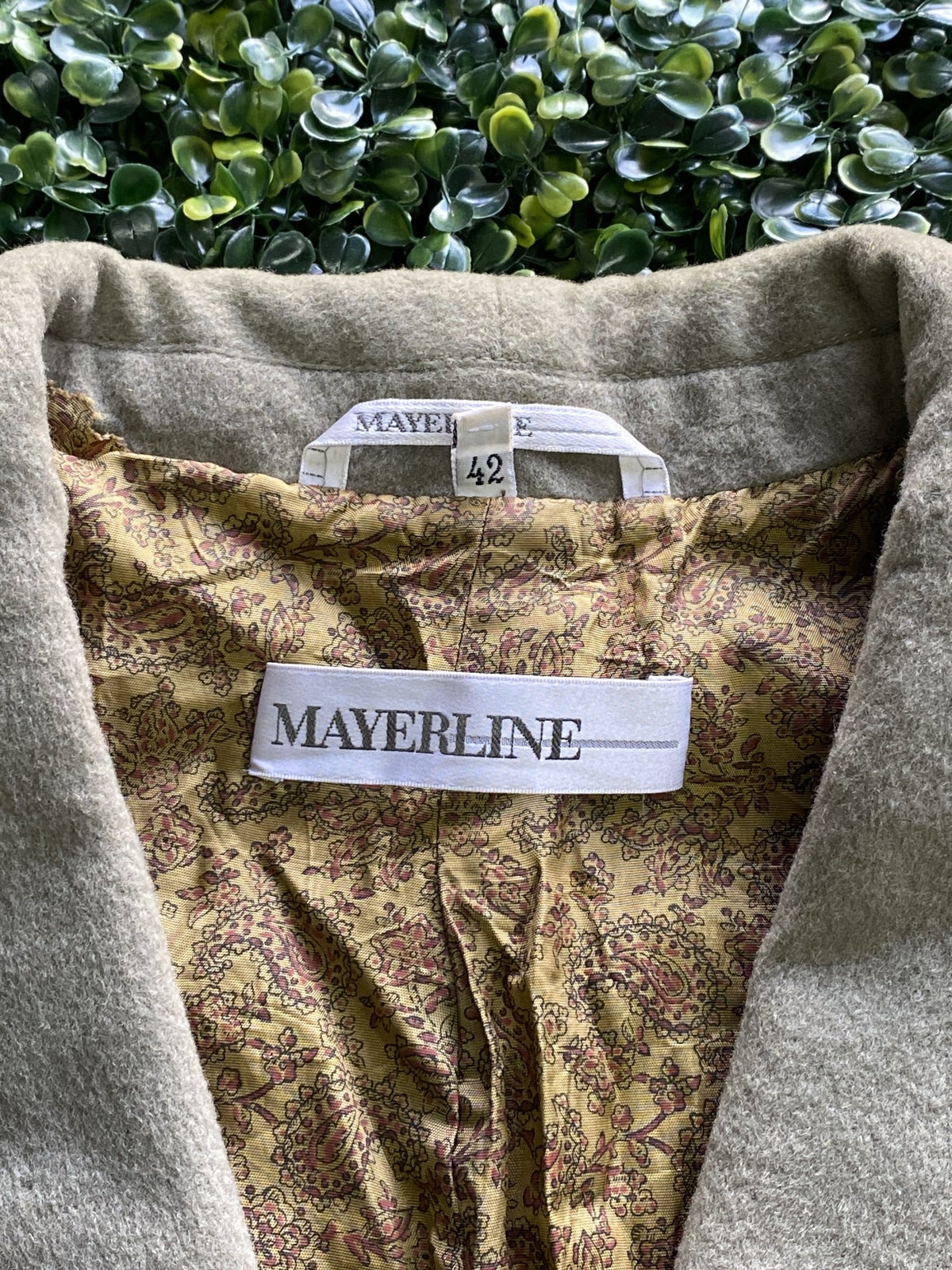 Mayerline Stone Beige Tailored Blazer — brand