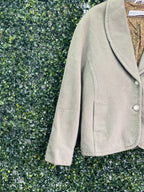Mayerline Stone Beige Tailored Blazer — detail