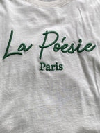 Cream La Poésie Paris Graphic T-Shirt — detail