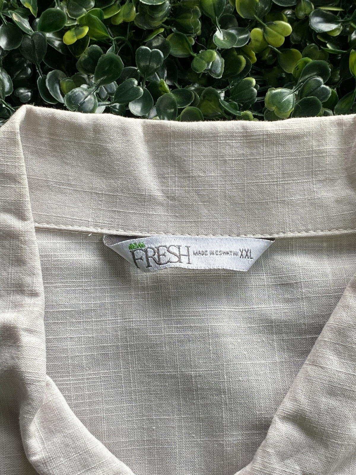 Fresh Cream Cotton Long-Sleeve Shirt — brand