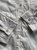 Fresh Cream Cotton Long-Sleeve Shirt — detail