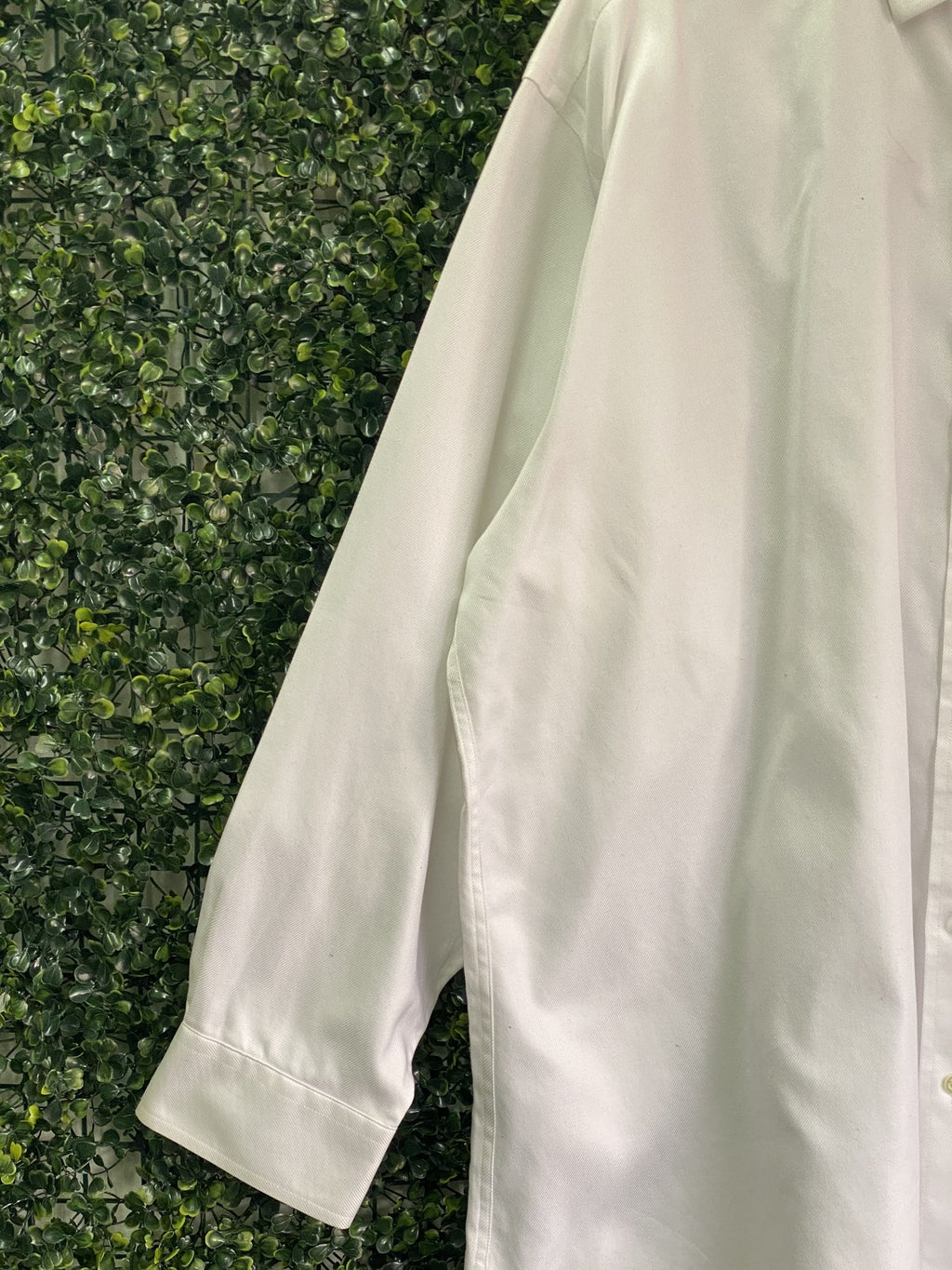 Jos. A. Bank White Signature Dress Shirt — detail