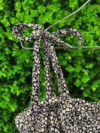 H&M Black Floral Playsuit