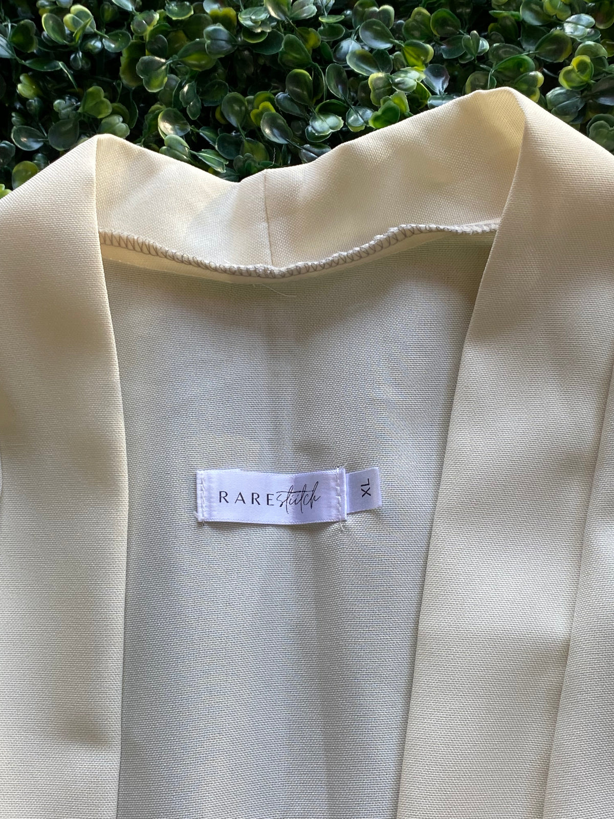 Rare Earth Cream Minimalist Longline Duster — brand