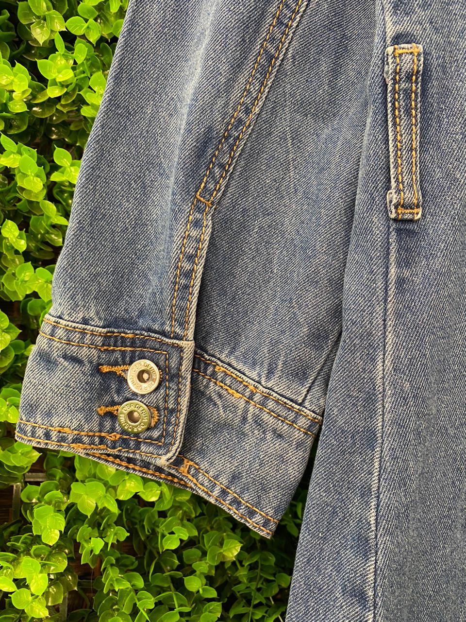 Denim Button-Through Dress Jacket