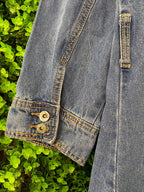 Denim Button-Through Dress Jacket