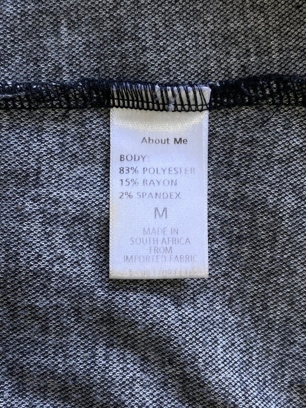 About Me Grey Plaid Wrap-Detail Pencil Skirt — care