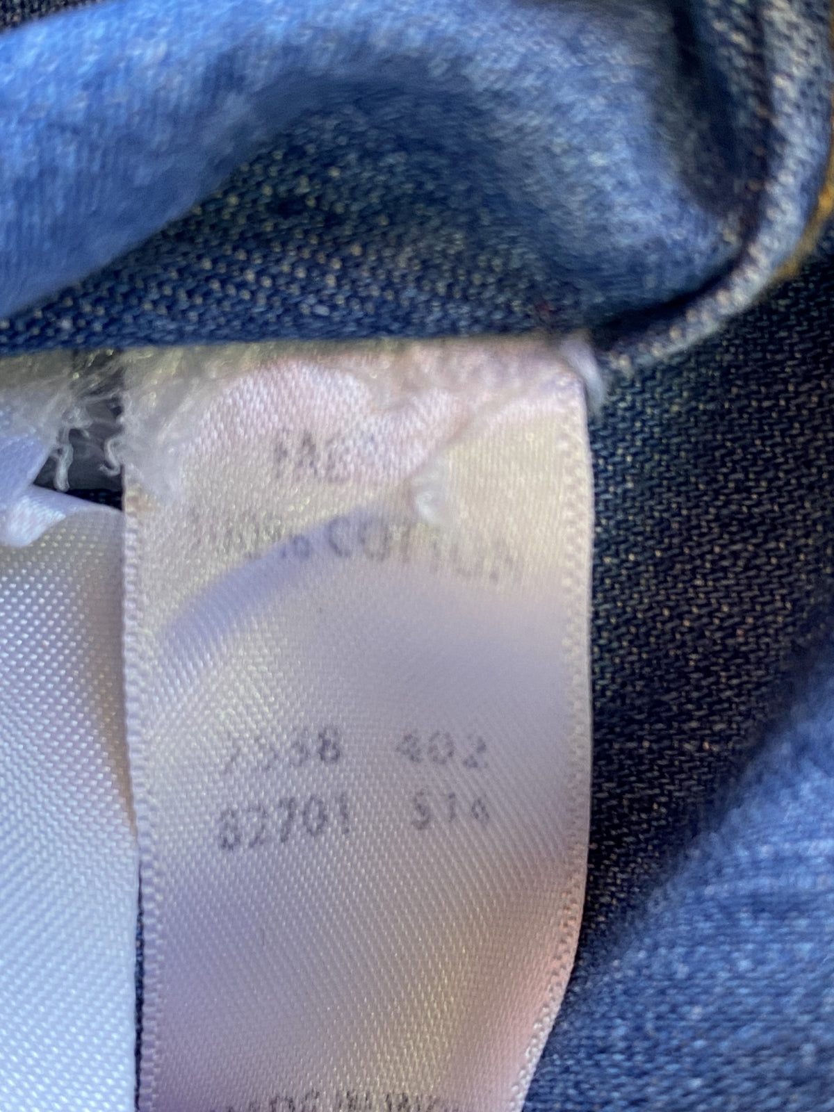 Daniel Hechter Blue Slim Fit Denim Shirt — care