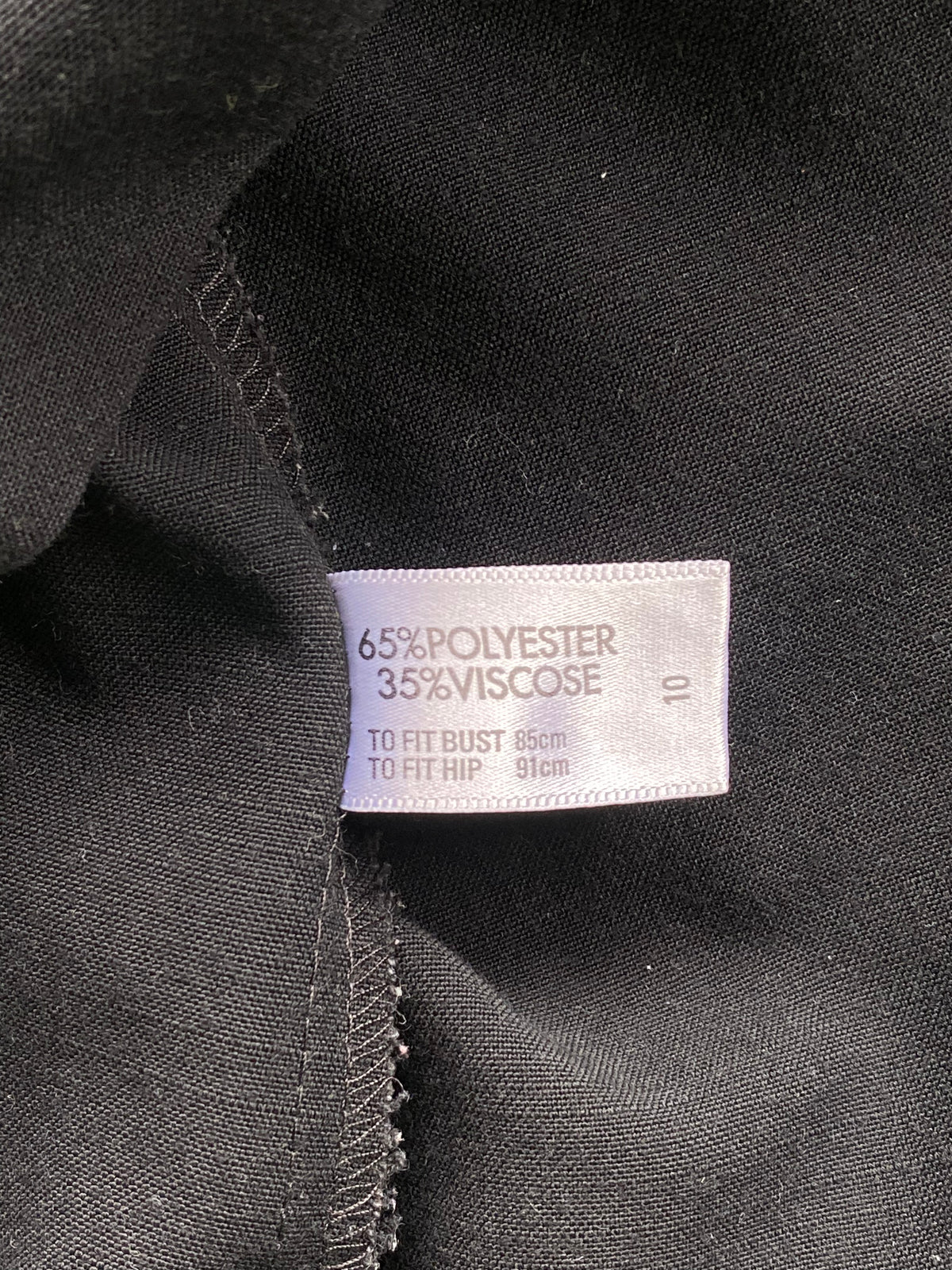 Woolworths Lime Green & Black Mod Shift Dress — care