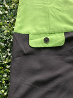 Woolworths Lime Green & Black Mod Shift Dress — detail
