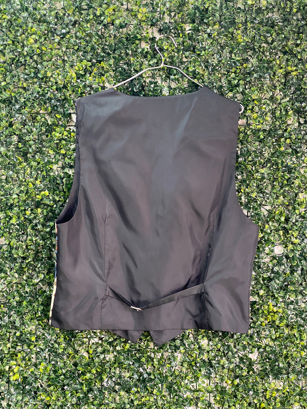 Fabio Milano Multicolour Geometric Tailored Waistcoat — detail