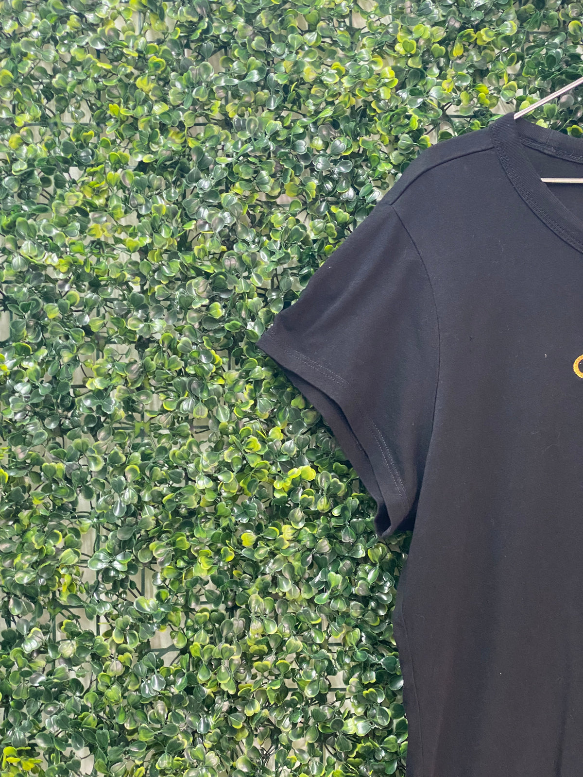 G-Star RAW Black Gold Logo T-Shirt — detail