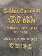 G-Star RAW Black Gold Logo T-Shirt — detail