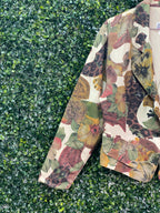 Biana Botanical Tapestry Print Blazer — detail