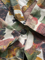 Biana Botanical Tapestry Print Blazer — detail