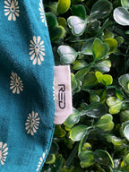 Mr Price Teal Daisy Print Cotton Smock Dress — brand