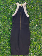 Boity x Sissy Boy Black & White Panel Bodycon Dress — back