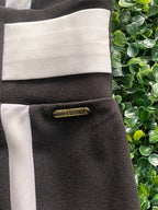 Boity x Sissy Boy Black & White Panel Bodycon Dress — detail