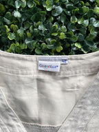 Colourville Natural Linen-Blend Pocket Blouse — brand