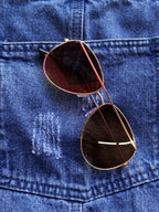 1996DNM Blue Denim Dungaree Mini Dress — detail