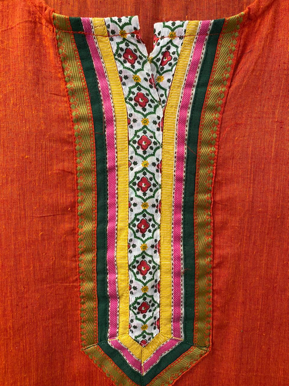 Burnt Orange Tunic Shirt