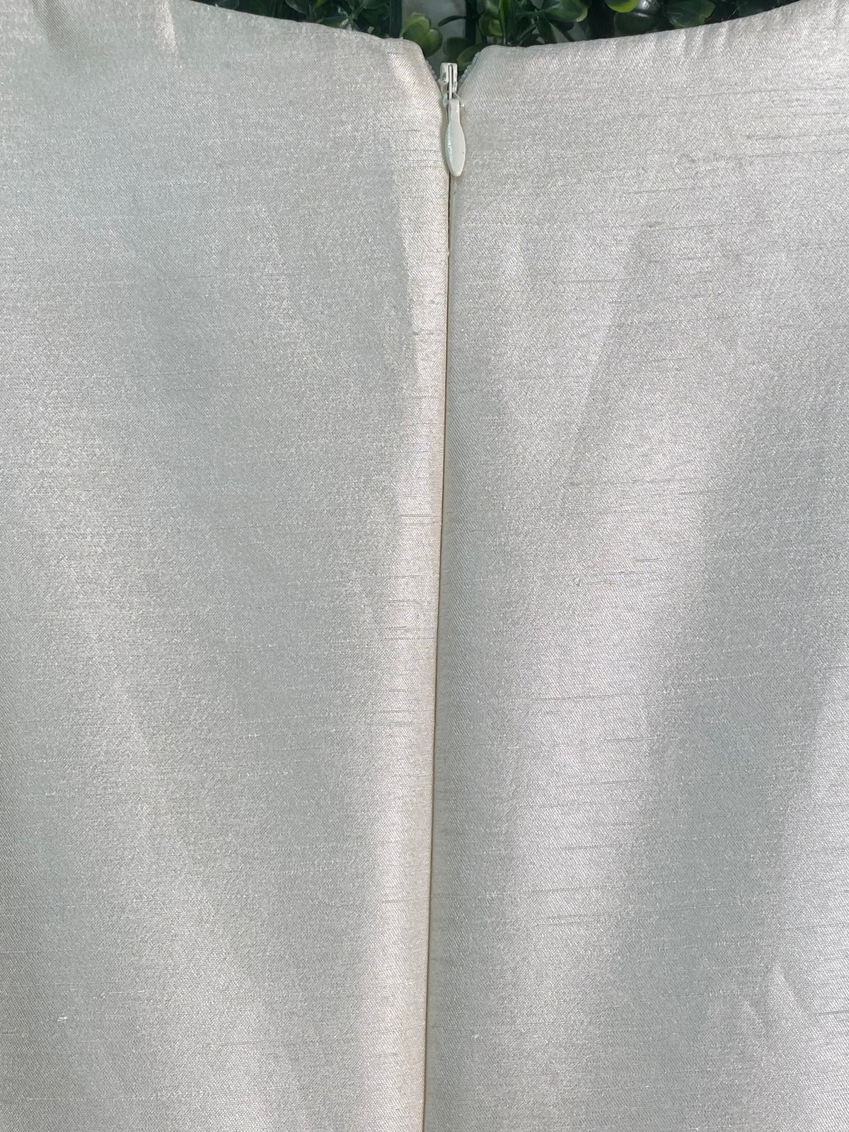 Keepsake Ivory Floral Print Structured Dress — detail