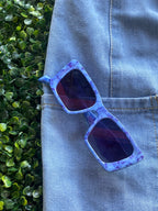 Light Wash Denim Relaxed Dungarees — detail