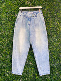 NEWS Light Wash Mom Jeans — front