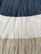 Colourblock Tie-Waist Skirt