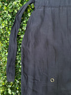 Black Utility Jumpsuit