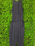 Black Utility Jumpsuit