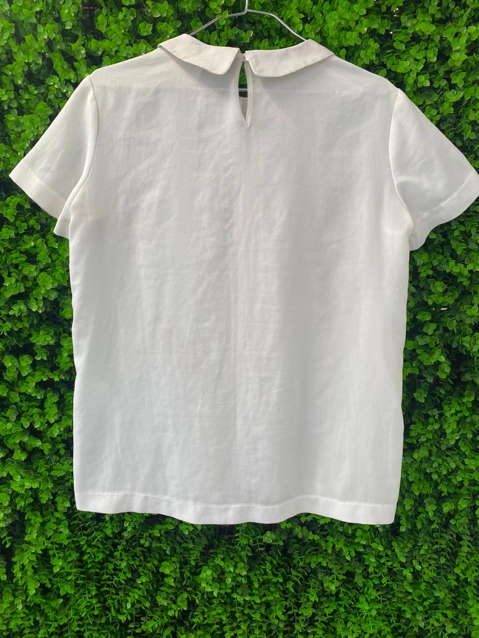 Poetry Ivory Peter Pan Collar Blouse