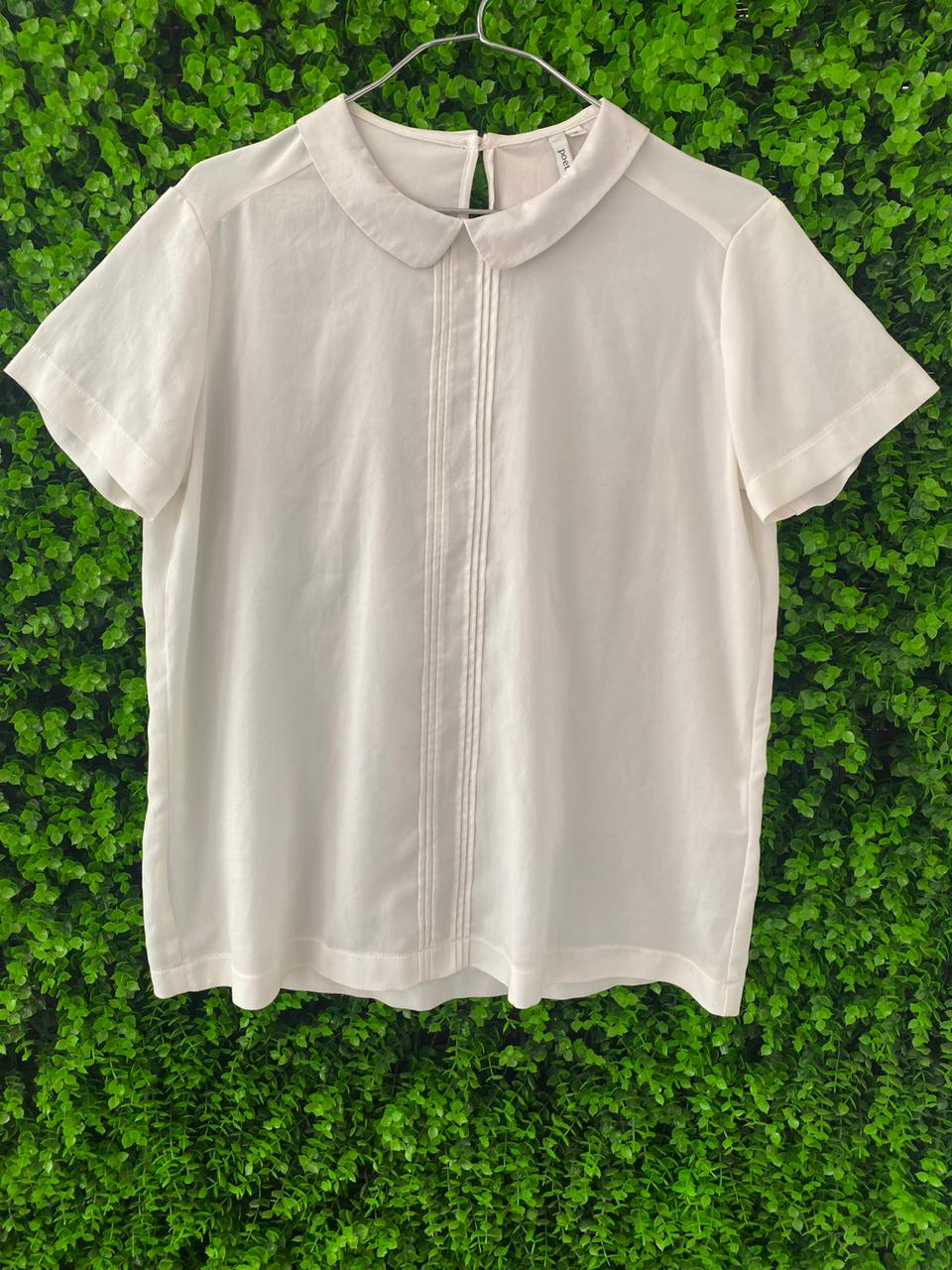 Poetry Ivory Peter Pan Collar Blouse