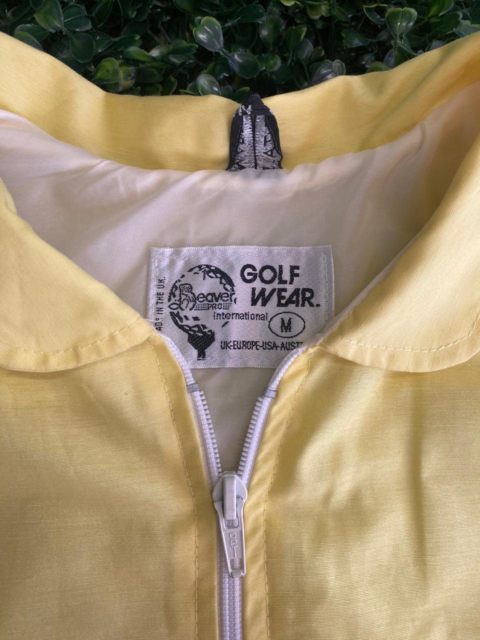 Yellow Wetabix Ladies British Open Golf Jacket