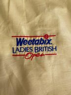 Yellow Wetabix Ladies British Open Golf Jacket