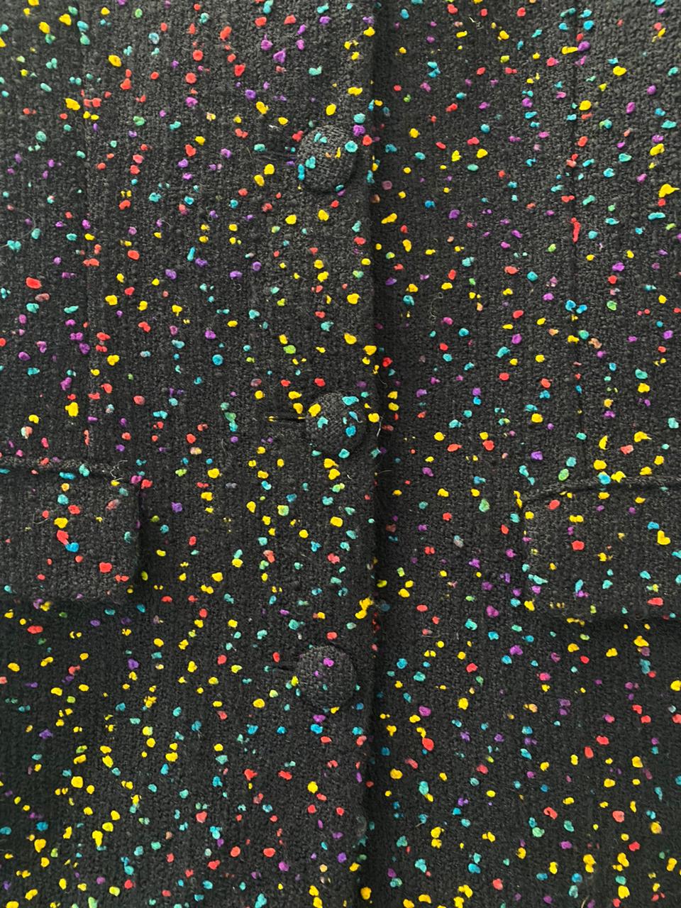 Anita Sommer Black Confetti Speckled Jacket