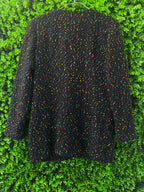 Anita Sommer Black Confetti Speckled Jacket