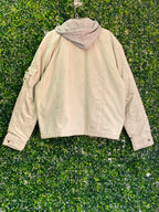 American Era Stone Hooded Utility Jacket — back