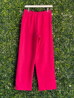 ME&B Fuchsia Straight-Leg Trousers — back