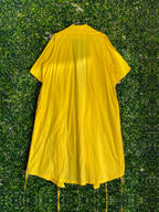 Colleen Eitzen Sunshine Yellow Waterfall Duster — back