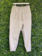 Stradivarius Light Grey Tailored Jogger Pants — back