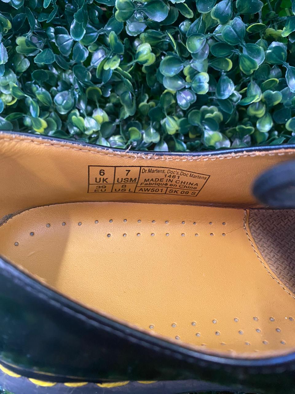 Dr. Martens Black 1461 Smooth Leather Shoes