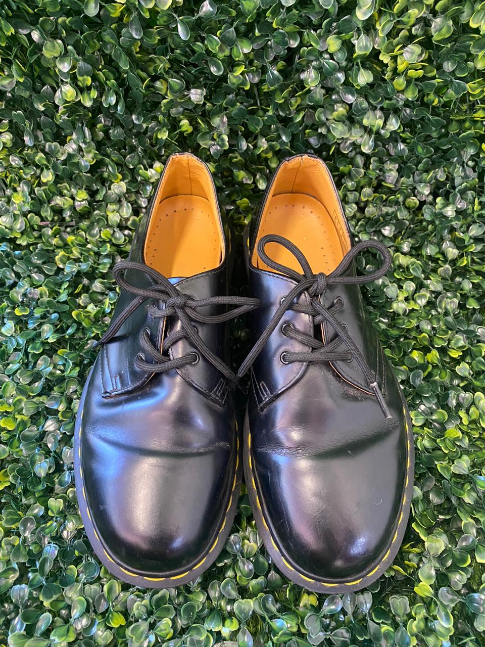 Dr. Martens Black 1461 Smooth Leather Shoes