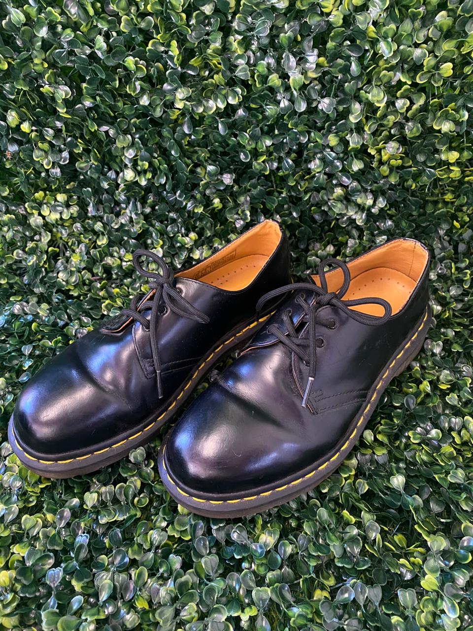 Dr. Martens Black 1461 Smooth Leather Shoes