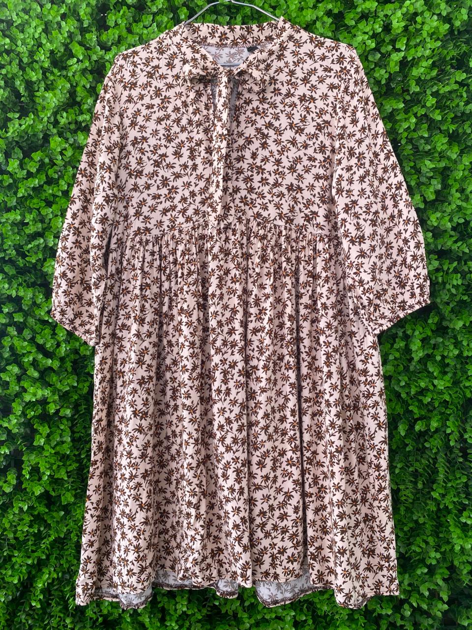 Floral Smock Dress