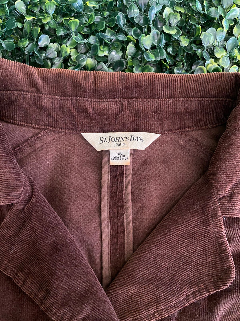 St. John’s Bay Brown Corduroy Blazer