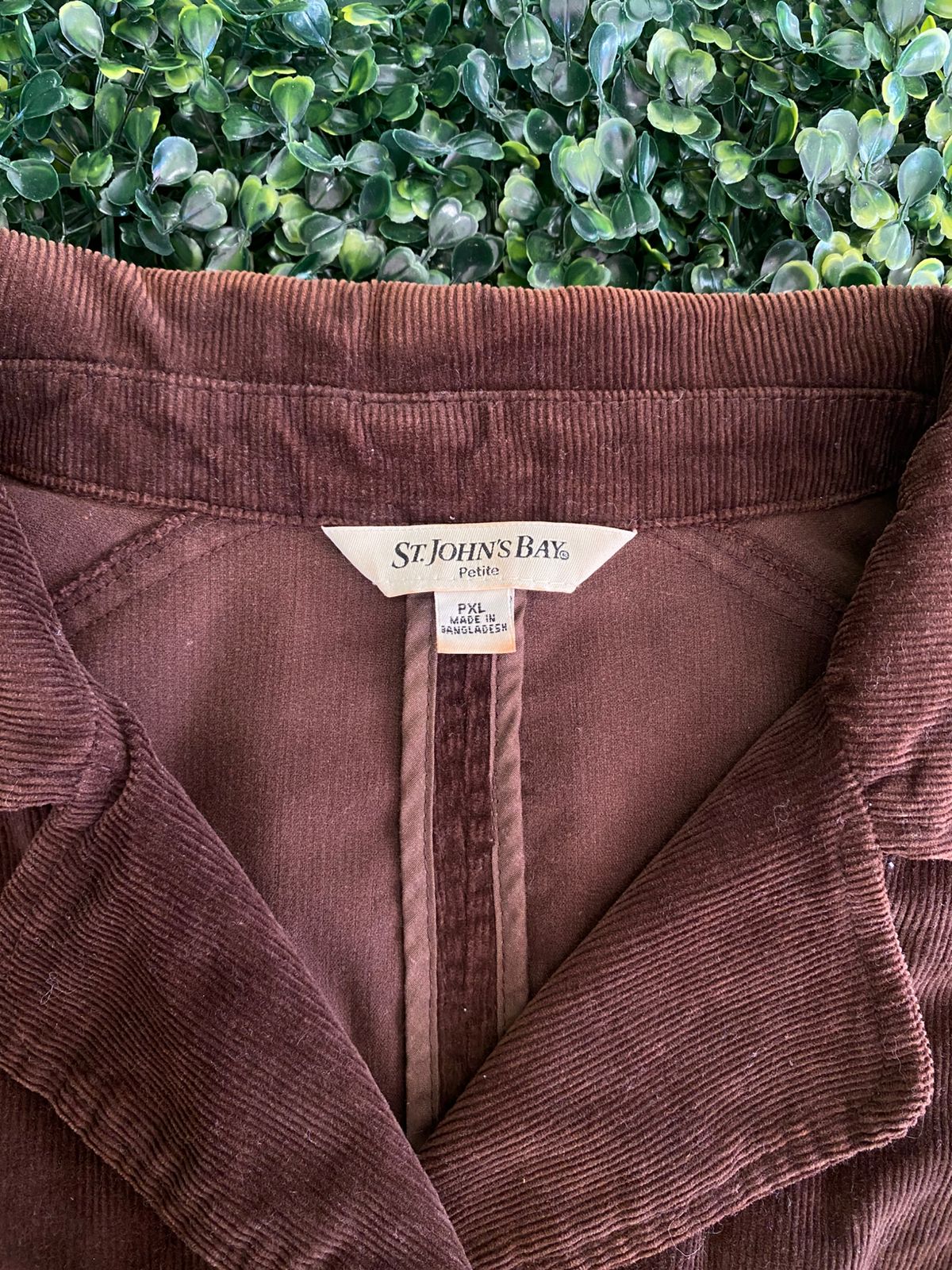 St. John’s Bay Brown Corduroy Blazer