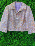 Victor Reed Couture Cropped Tapestry Jacket