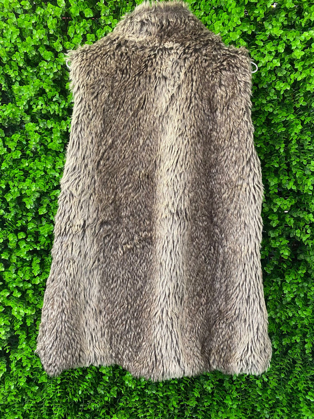 Bershka Collection Faux Fur Sleeveless Vest